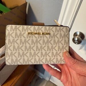 Michael Kors Tan Leather Wallet